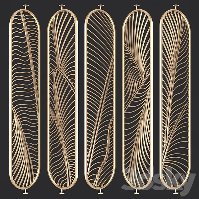 Decorative partition 3D Model