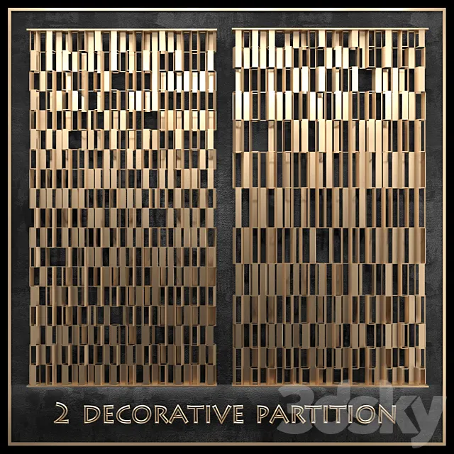 Decorative partition Free Download