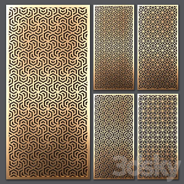 Decorative partition 3D Model