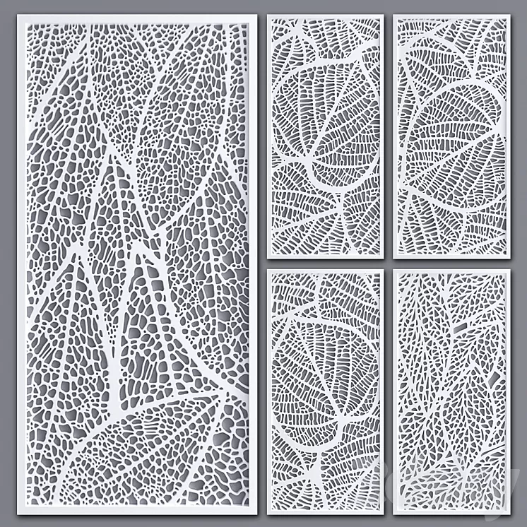 Decorative partition 3D Model