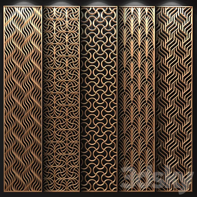 Decorative partition 3DModel