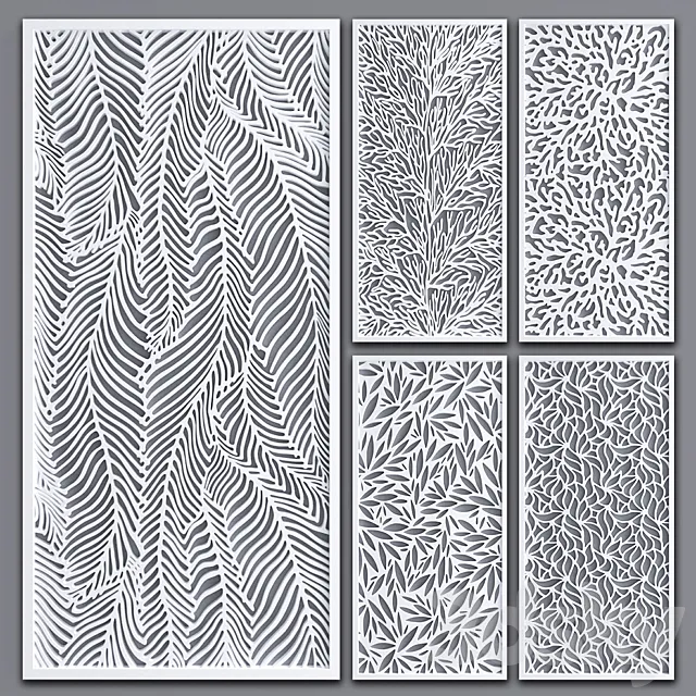 Decorative partition 3DModel