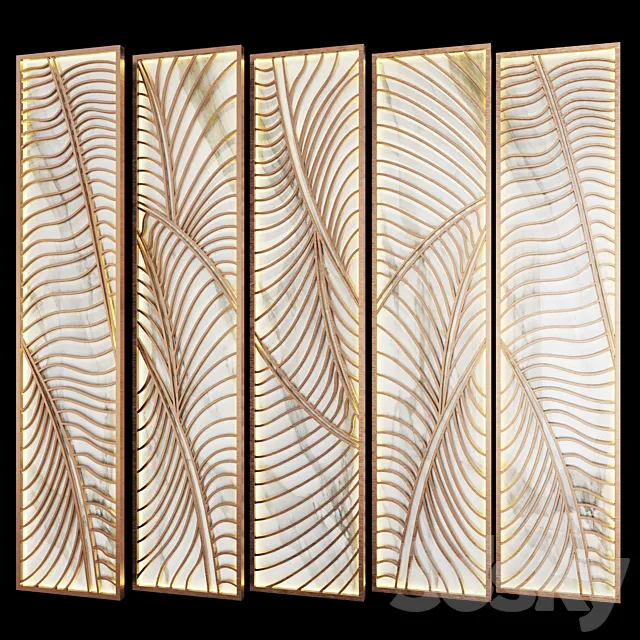 Decorative partition 3DModel