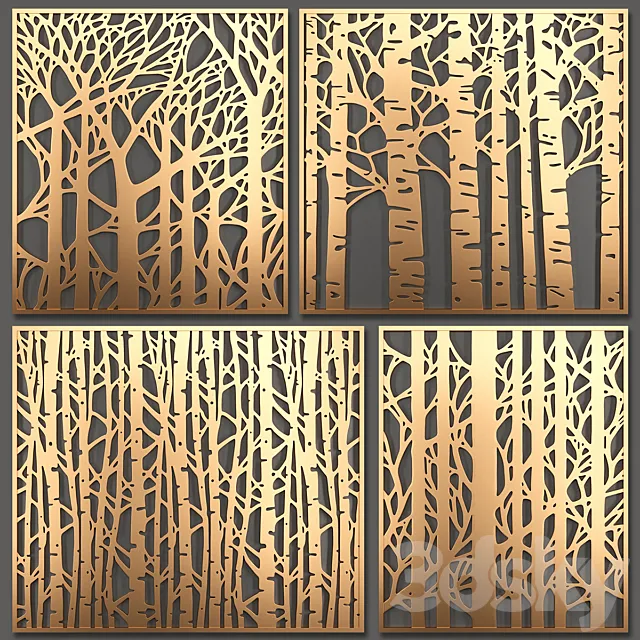 Decorative partition 3DModel