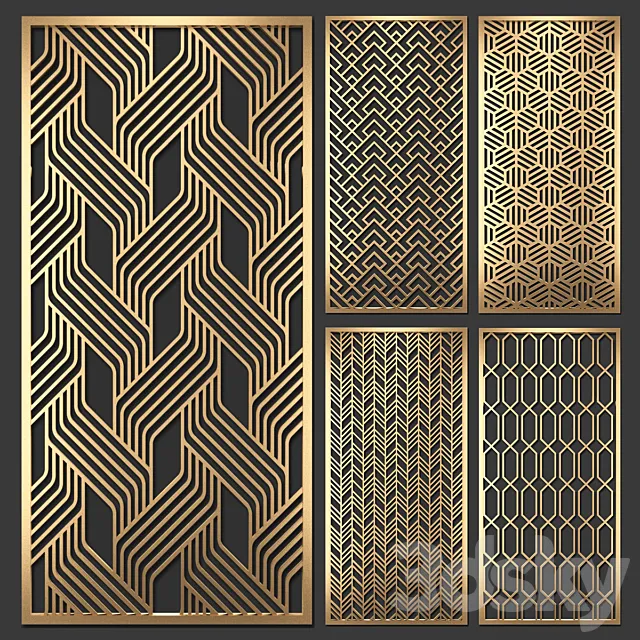 Decorative partition 3DModel