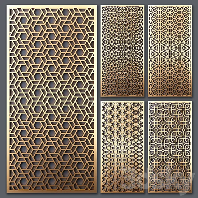 Decorative partition 3DModel