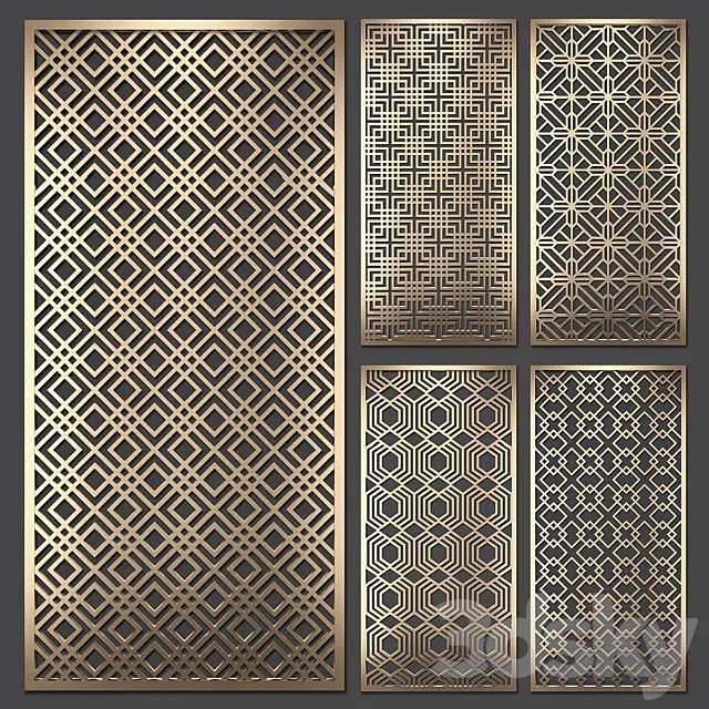 Decorative partition 3DModel