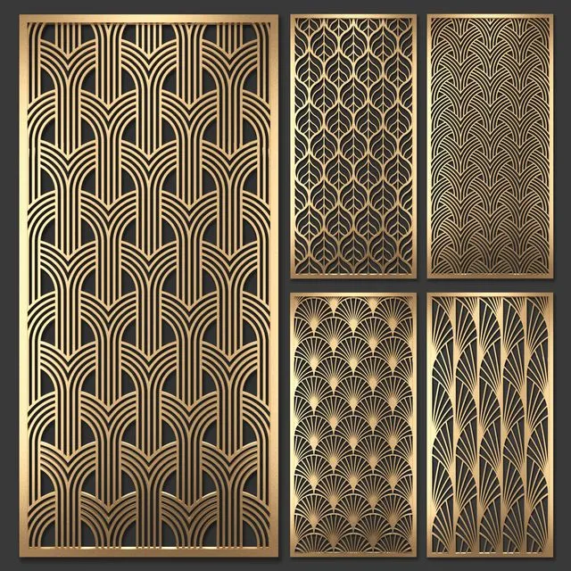 Decorative partition (5) 3D Model