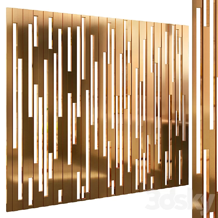 Decorative partition 50 3D Model