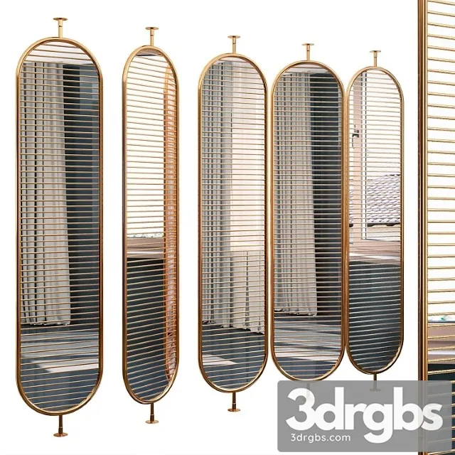 Decorative partition 61 3D Model Free