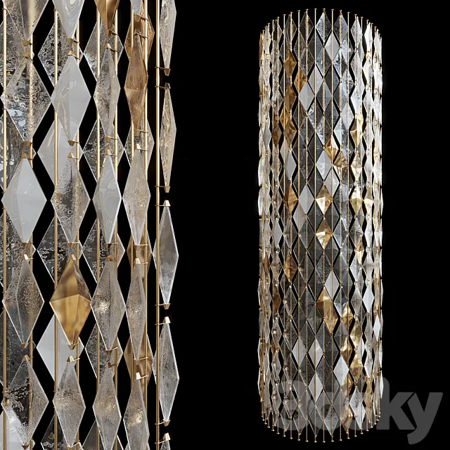 Decorative partition-screen Vargov Design (radius) Free Download
