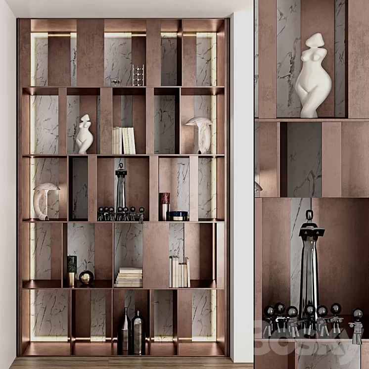 decorative partition wall 3D Model