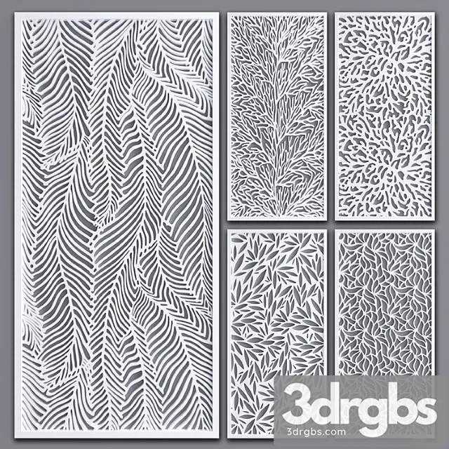 Decorative partition_1_2 3D Model Download