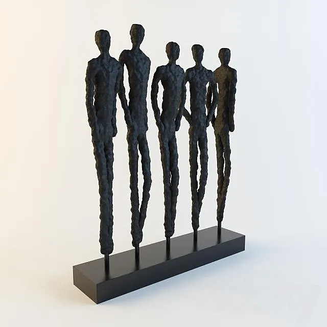Decorative people 3DModel