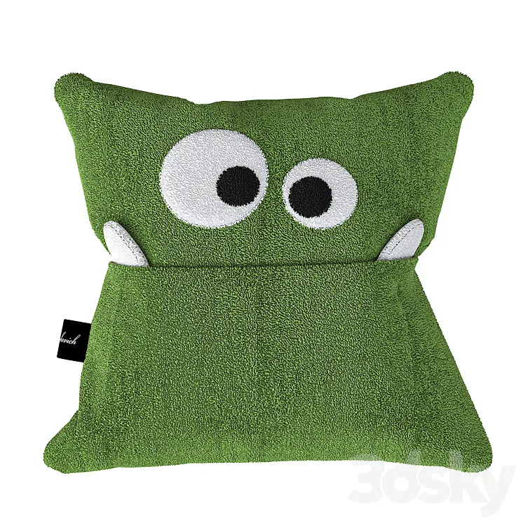 decorative pillow 1 3D Model Free