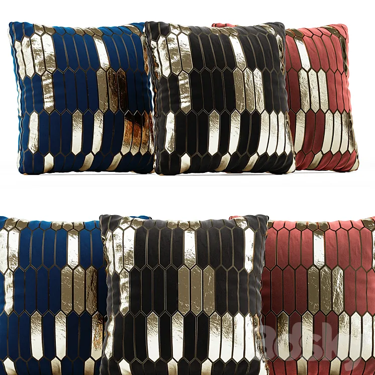 Decorative Pillow # 13 3D Model Free