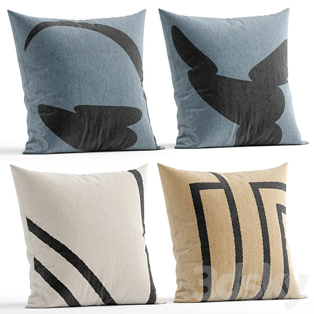 decorative pillow 13 3D Model