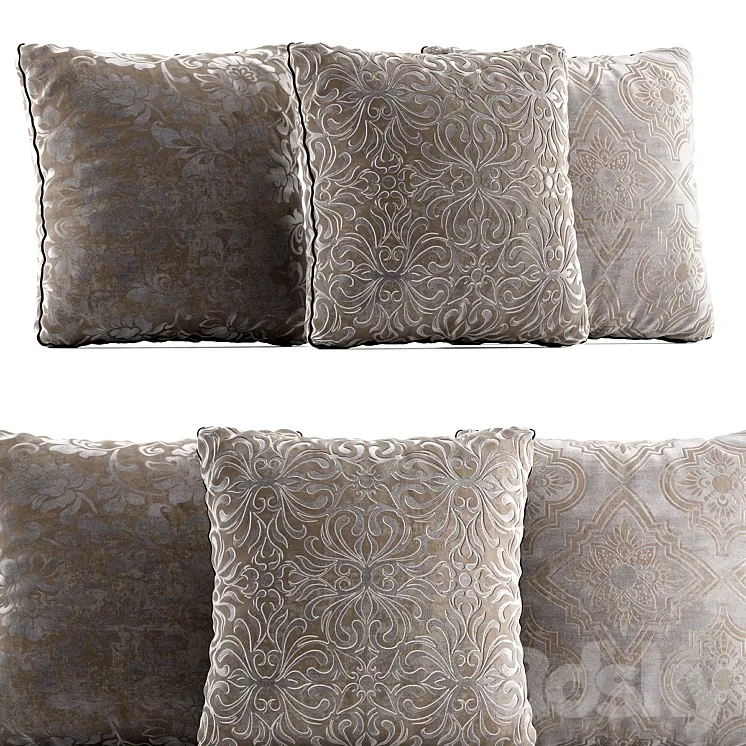Decorative Pillow # 18 3D Model