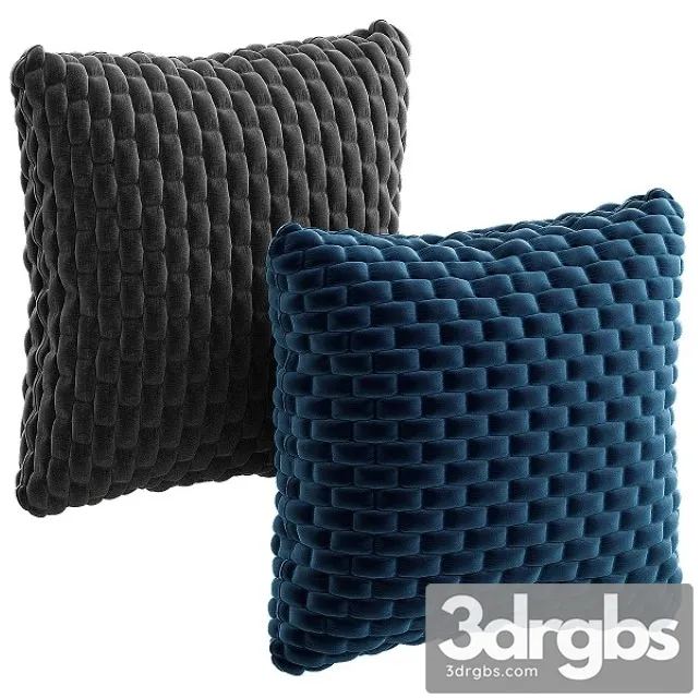 Decorative Pillow N 63 3D Model Free