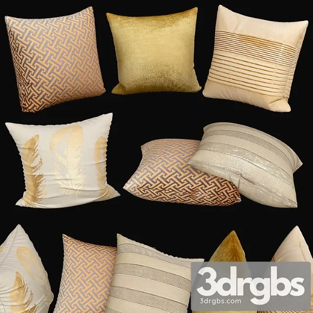 Decorative Pillows 026 3D Model Free