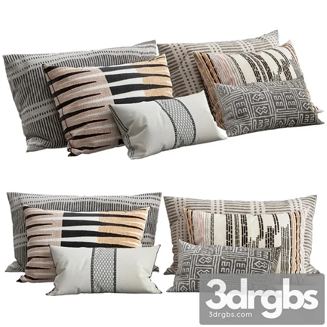 Decorative pillows 19 3D Model Free