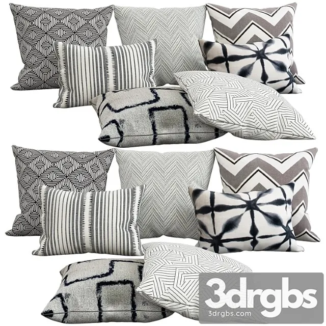 Decorative Pillows 27 3D Model Free