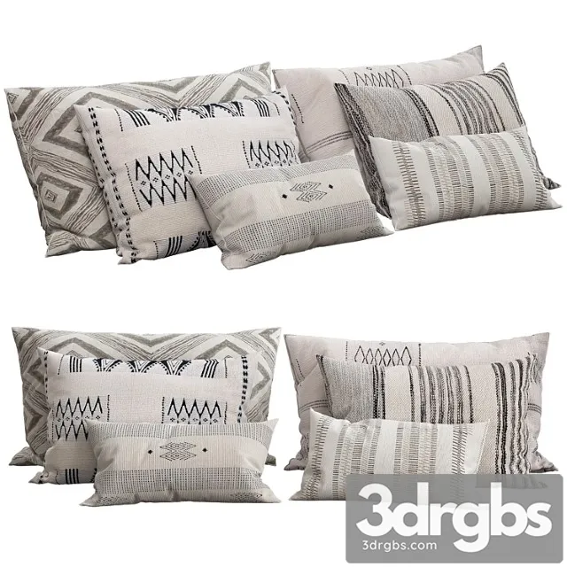 Decorative pillows 29 3D Model Free