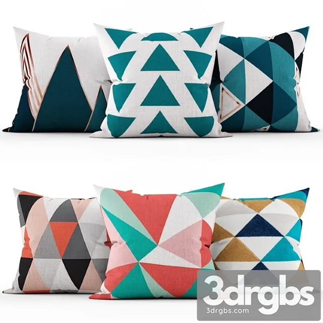 Decorative pillows 30 3D Model Free