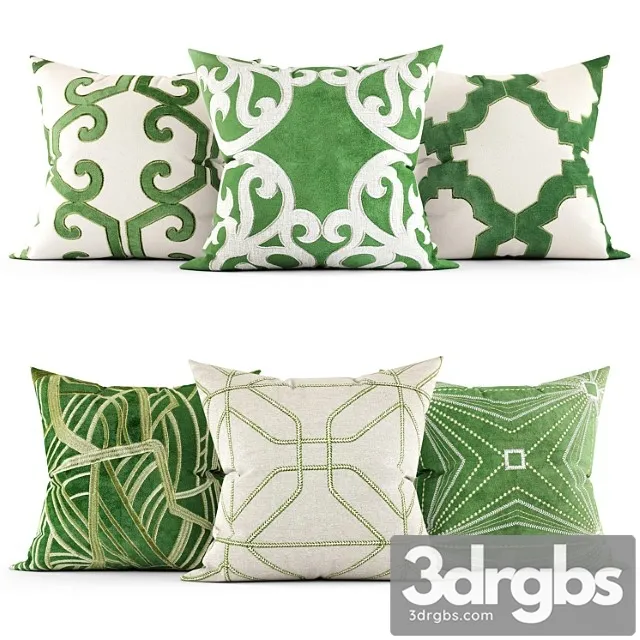 Decorative pillows 33 3D Model Free