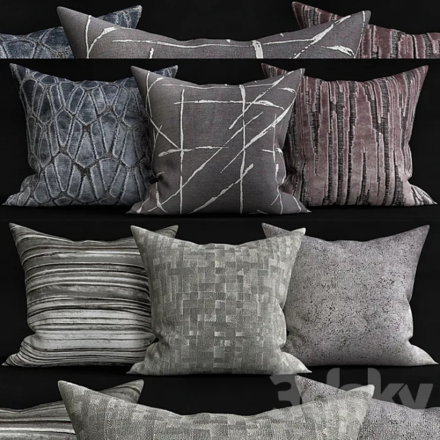 Decorative Pillows 3D Model