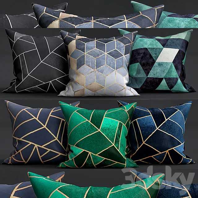Decorative Pillows 3DModel