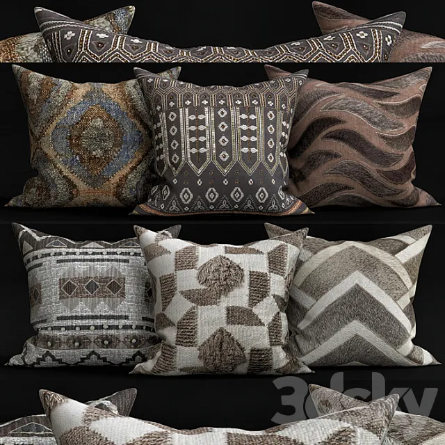 Decorative Pillows 3DModel