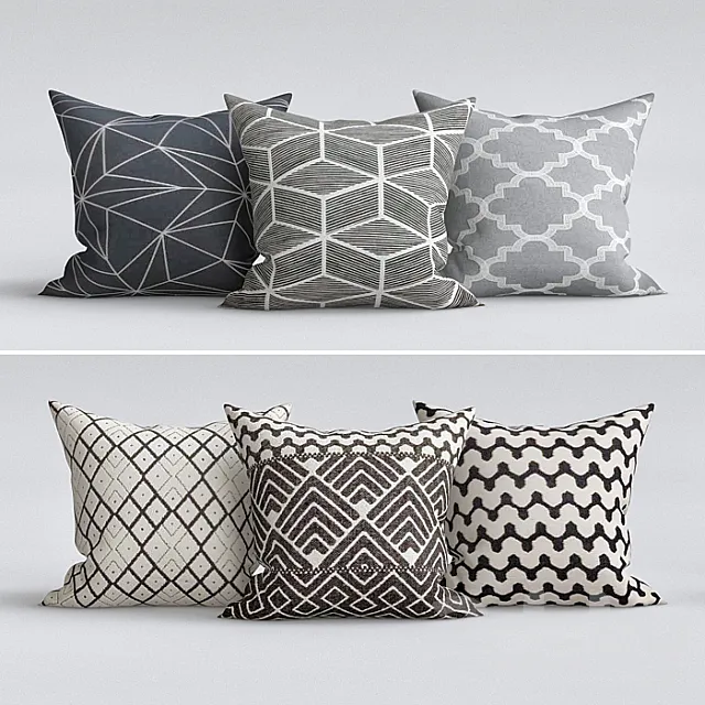 Decorative Pillows 3DModel