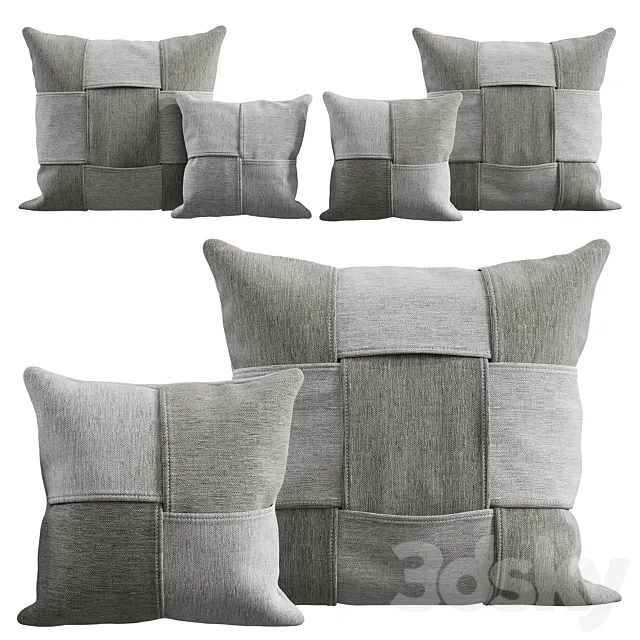 Decorative pillows 3DModel