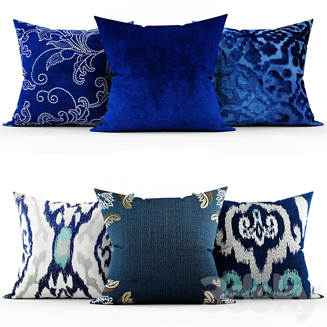 Decorative pillows 3DModel