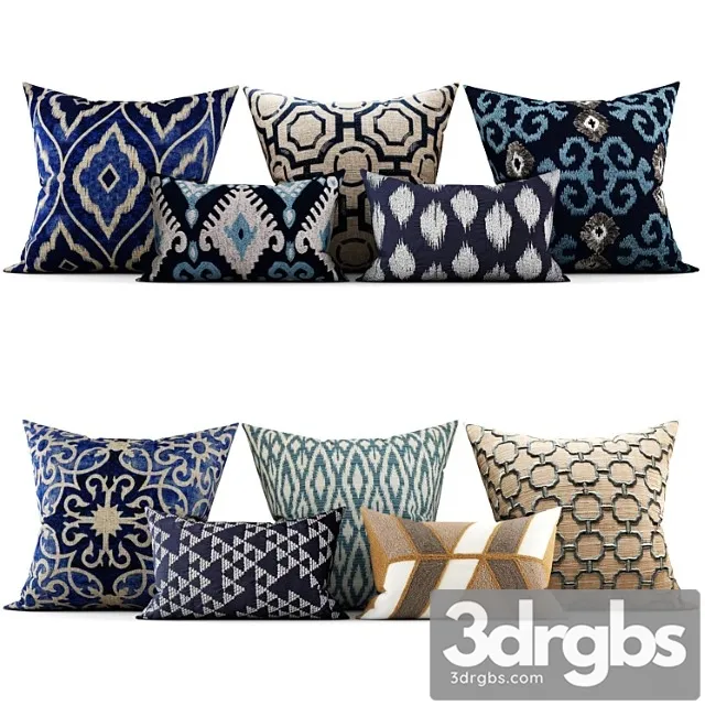 Decorative pillows 49 3D Model Free