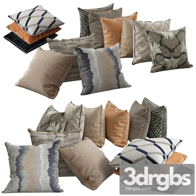 Decorative Pillows 55 1 3D Model Free