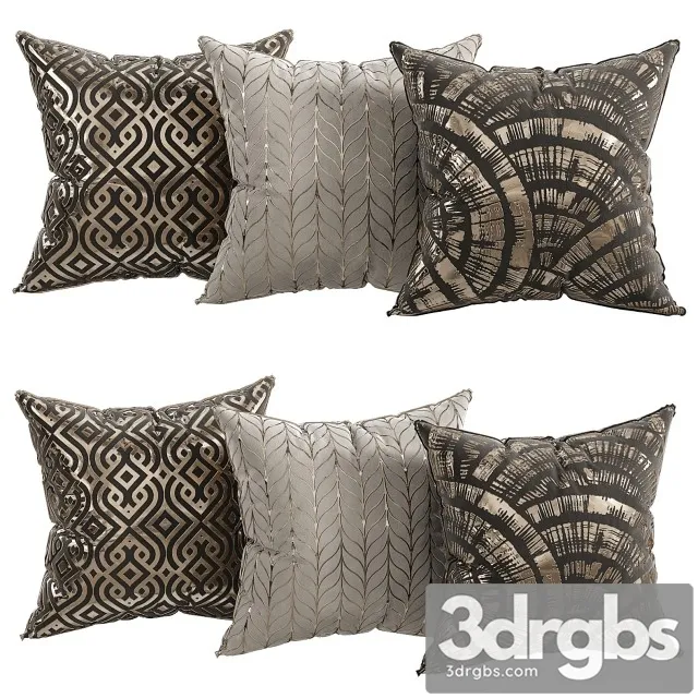 Decorative Pillows 6 3D Model Free