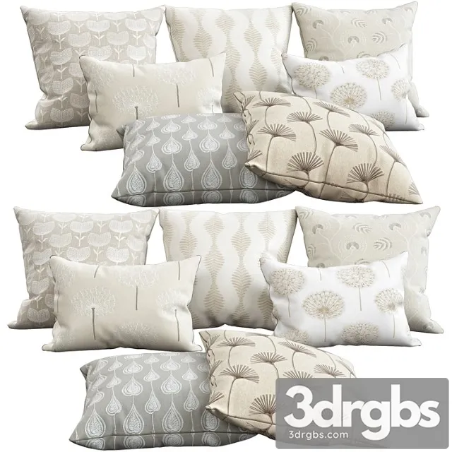 Decorative Pillows 76 1 3D Model Free