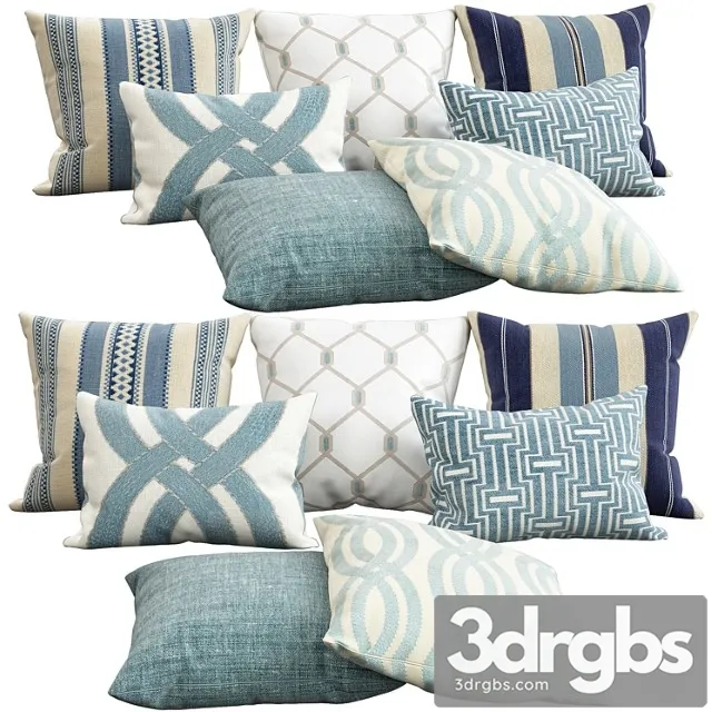 Decorative Pillows 97 3 3D Model Free