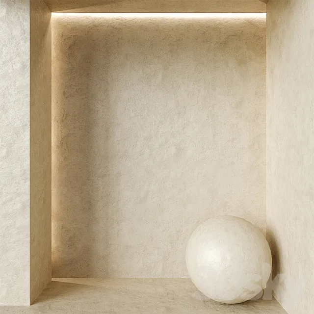 Decorative Plaster # 102 3D Model