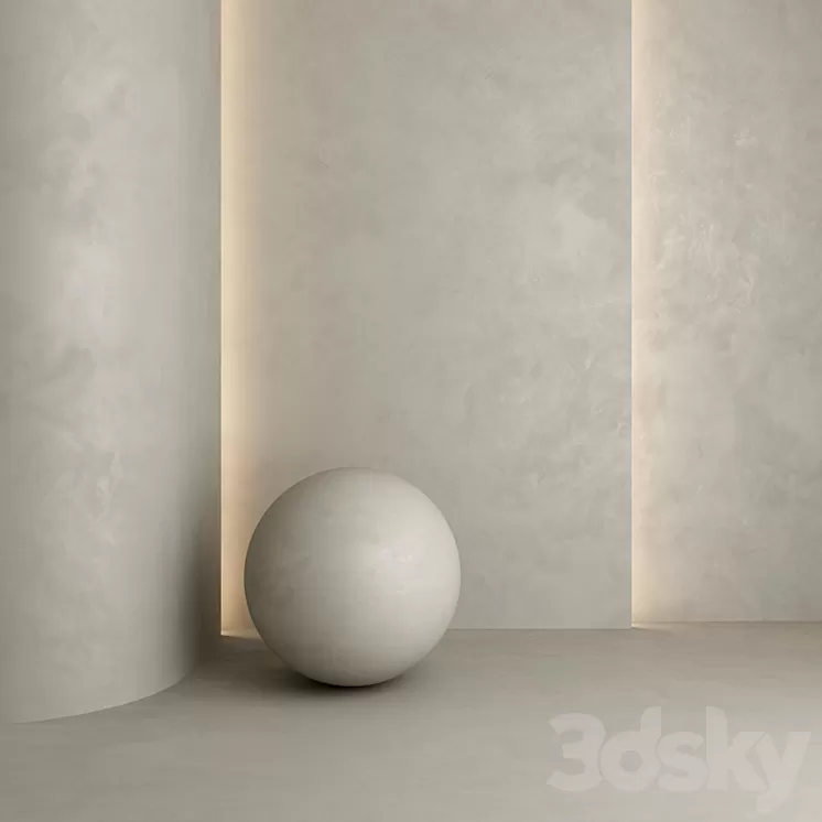 Decorative plaster 10A 3D Model