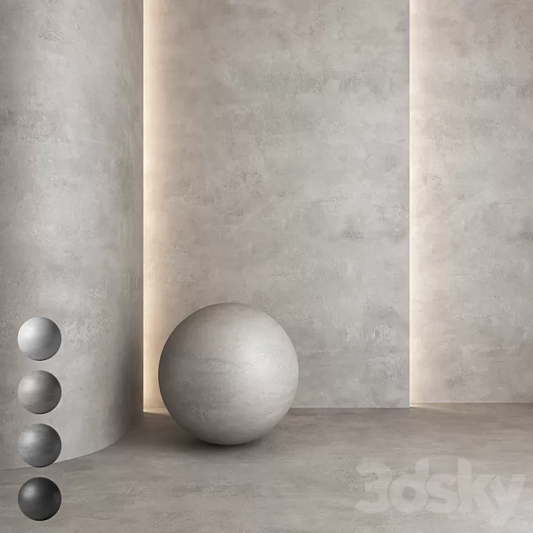 Decorative plaster 23 3D Model