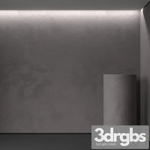 Decorative plaster 28 3D Model Free