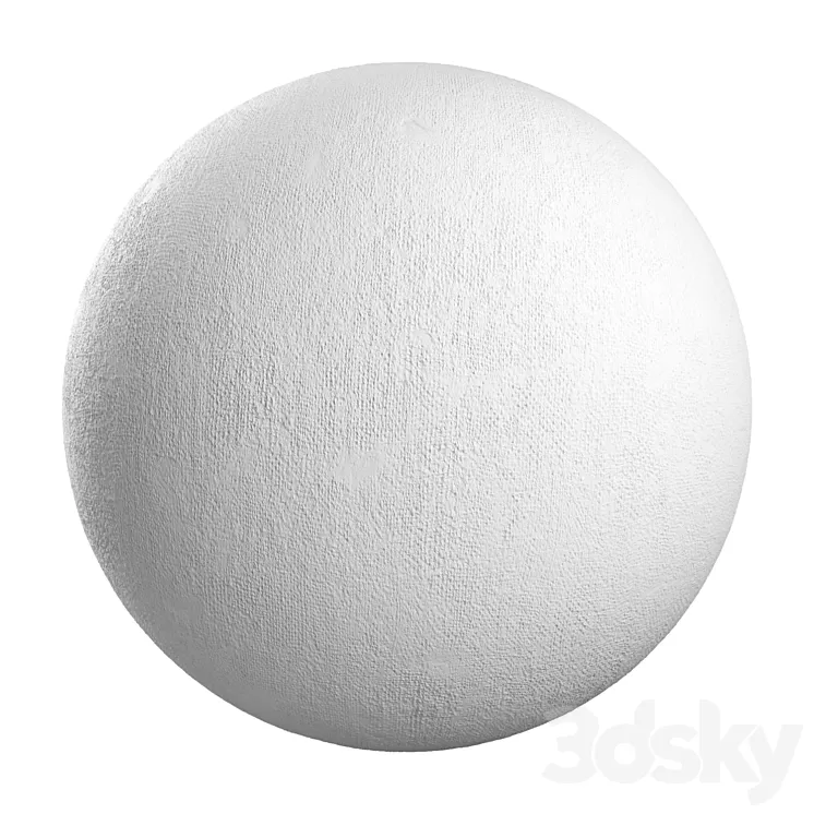 Decorative plaster 3D Model Free Download