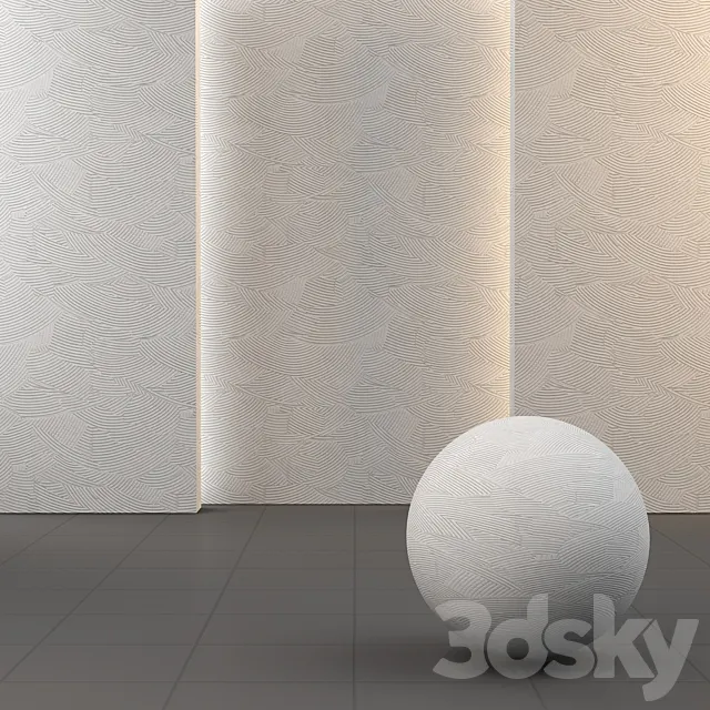Decorative Plaster 3D Model
