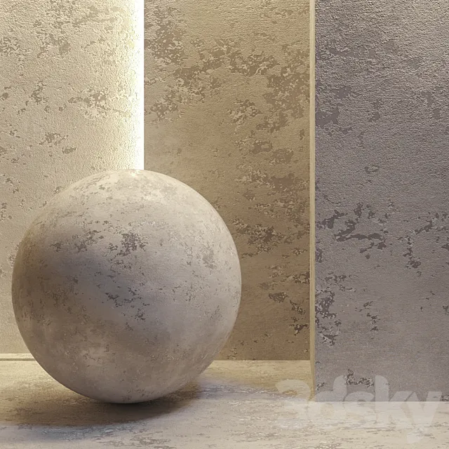 Decorative plaster 3DModel