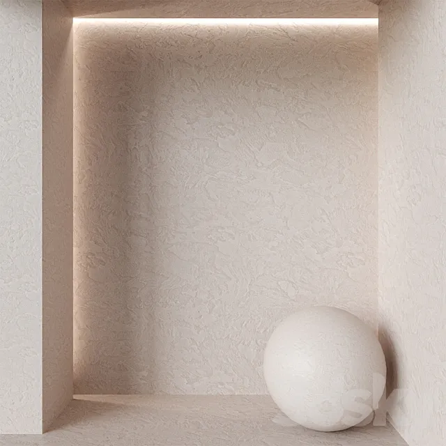 Decorative Plaster # 58 3D Model