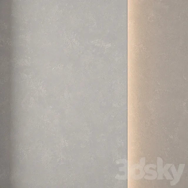 Decorative plaster 61 3D Model