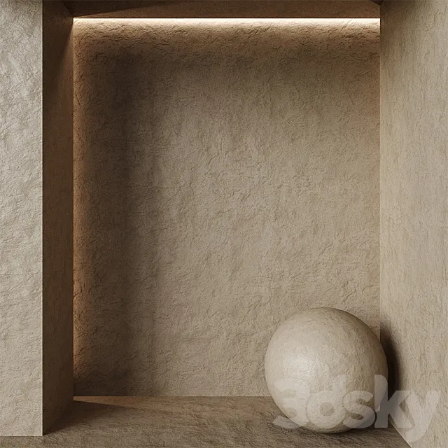 Decorative Plaster # 80 3D Model